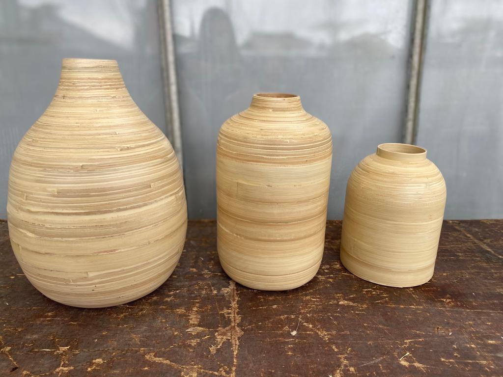 Vase Bambus
